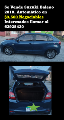 Se Vende Suzuki Baleno 2018 Automatico