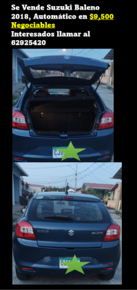 Se Vende Suzuki Baleno 2018 Automatico