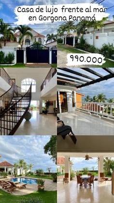 Casa de lujo de 5 recámaras frente al mar en Gorgona Panamá