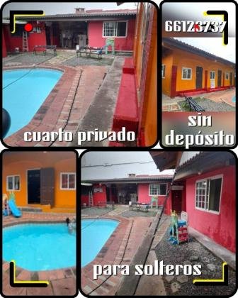 Cuarto para soltero solo varones cuarto privado y amueblado en la ciudad de Panamá