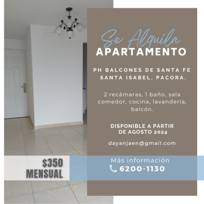 APARTAMENTO CON PISCINA.