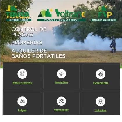 RECOLECCION DE DESECHOS SOLIDOS, LIQUIDOS, SERVICIO DE FUMIGACION, CONTROL DE PLAGAS