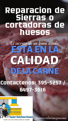 Reparación de Sierras y Cortadoras de Huesos