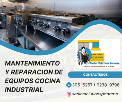 Equipos de Cocina Industrial — Mantenimiento y Reparación